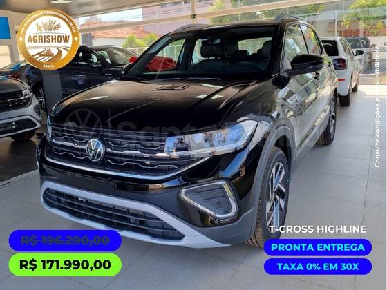 VOLKSWAGEN T-CROSS 1.4 250 TSI TOTAL FLEX HIGHLINE AUTOMÁTICO